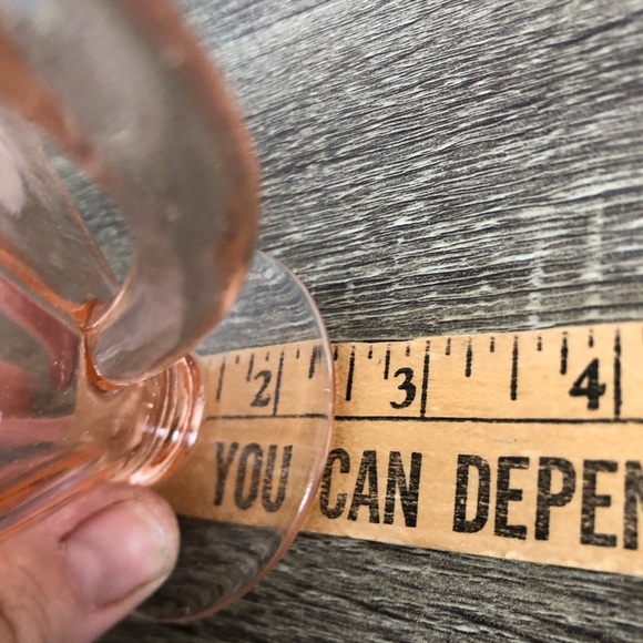 1920s Liberty Glass Egg Harbor Cream and Sugar Set - Picture 11 of 13